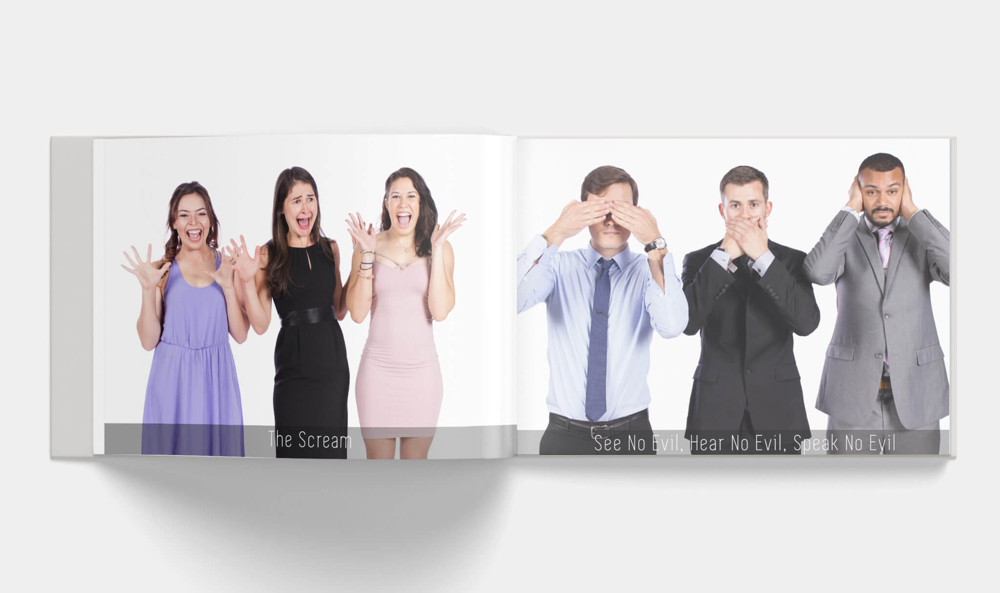 Super Awesome Photo Booth Pose Book - Flashbulb Memories Photo Booth